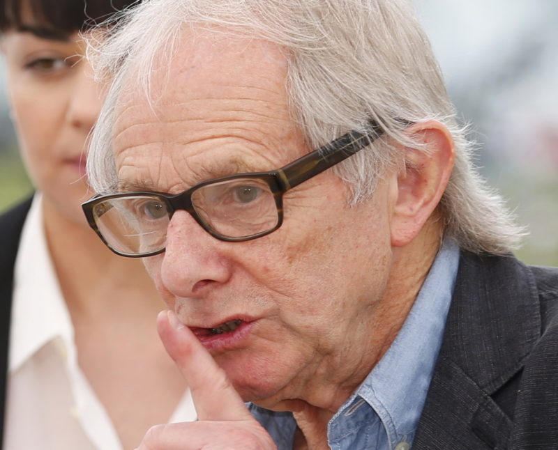 Director Ken Loach poses during a photocall for the film "I, Daniel Blake" in competition at the 69th Cannes Film Festival in Cannes